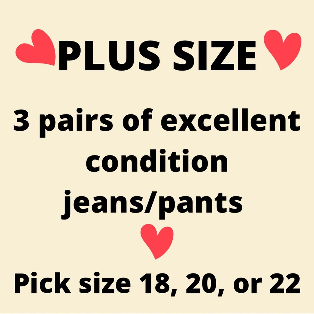 Plus Size Pants and Jeans Mystery Box